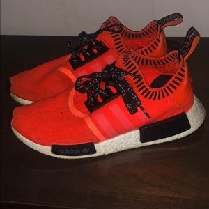 adidas nmd orange noise